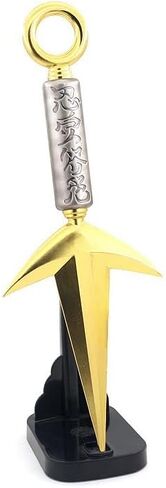 CKHOF 9.05 inches Minato Kunai real Uzumaki kakashi Namikaze kunai weapons minato costume Ninja Kunai models in Saudi Arabia