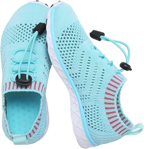 EQUICK Kids Water Shoes Boys & Girls Kids Aqua Shoes Swim Shoes Athletic Sneakers Lightweight Sport Shoes (Toddler/Little Kid/Big Kid) in Kuwait