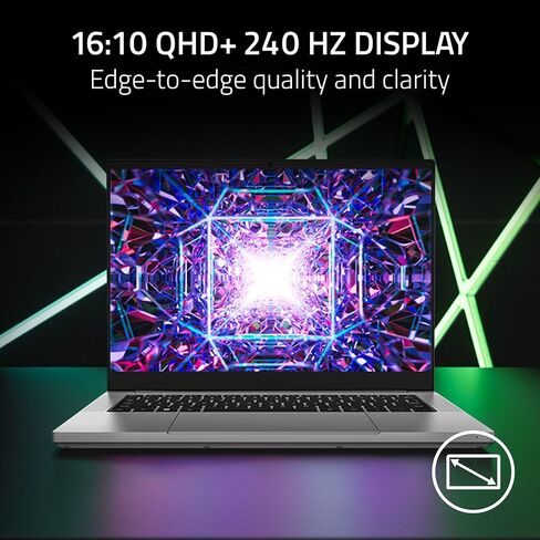 Razer Blade 14 Gaming Laptop: AMD Ryzen 9 7940HS CPU - NVIDIA GeForce RTX 4060 GPU - 14" 16:10 QHD+ 240Hz -16GB DDR5 RAM - 1TB SSD - Windows 11 - Vapor Chamber Cooling - Chroma RGB in Saudi Arabia