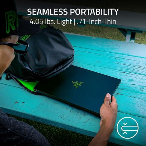 Razer Blade 14 Gaming Laptop: AMD Ryzen 9 7940HS CPU - NVIDIA GeForce RTX 4060 GPU - 14" 16:10 QHD+ 240Hz -16GB DDR5 RAM - 1TB SSD - Windows 11 - Vapor Chamber Cooling - Chroma RGB in Saudi Arabia