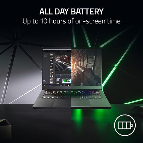 Razer Blade 14 Gaming Laptop: AMD Ryzen 9 7940HS CPU - NVIDIA GeForce RTX 4060 GPU - 14" 16:10 QHD+ 240Hz -16GB DDR5 RAM - 1TB SSD - Windows 11 - Vapor Chamber Cooling - Chroma RGB in Saudi Arabia