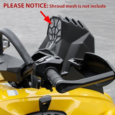 KATIMOTO Hood Vent for Renegade X MR 2016-2023, Black Snorkel Kit Intake Air Relocation Extend Kit for Can-Am Renegade X MR 570 1000R 2016-2020 Accessories (Replace #705009685) in Saudi Arabia