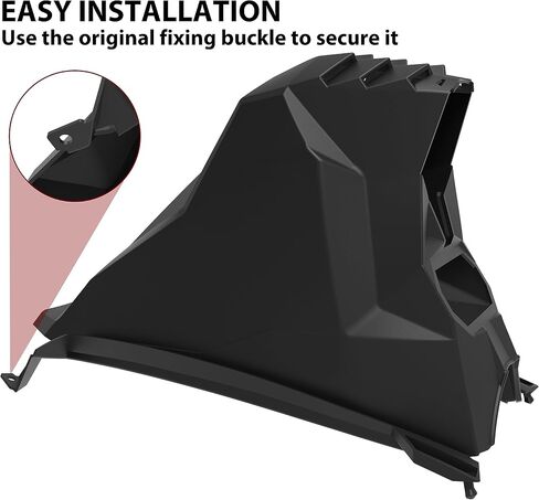 KATIMOTO Hood Vent for Renegade X MR 2016-2023, Black Snorkel Kit Intake Air Relocation Extend Kit for Can-Am Renegade X MR 570 1000R 2016-2020 Accessories (Replace #705009685) in Saudi Arabia