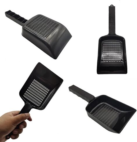 Hamiledyi Reptile Sand Substrate Scooper Plastic Fine Mesh Reptile Poop Shovel Terrarium Bedding Substrate Sifter Litter Cleaner Corner Scoop for Bearded Dragon Lizard Gecko Snakes Turtle(2 PCS) in Saudi Arabia