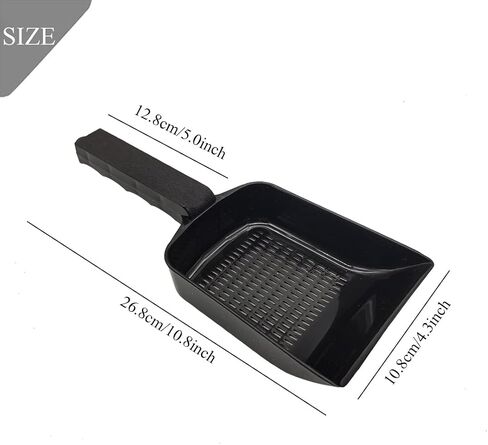 Hamiledyi Reptile Sand Substrate Scooper Plastic Fine Mesh Reptile Poop Shovel Terrarium Bedding Substrate Sifter Litter Cleaner Corner Scoop for Bearded Dragon Lizard Gecko Snakes Turtle(2 PCS) in Saudi Arabia