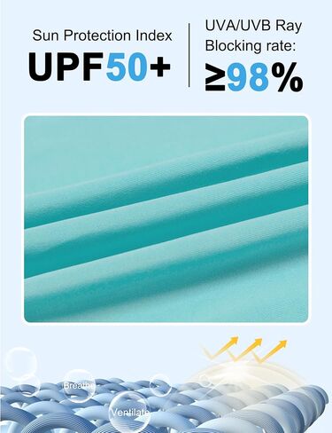 Bonneuitbebe Women's Swim Shirt UPF 50+ Short Sleeve Rash Guard UV Sun Protection Swimsuit Swim Top with Zipper Pocket in Saudi Arabia