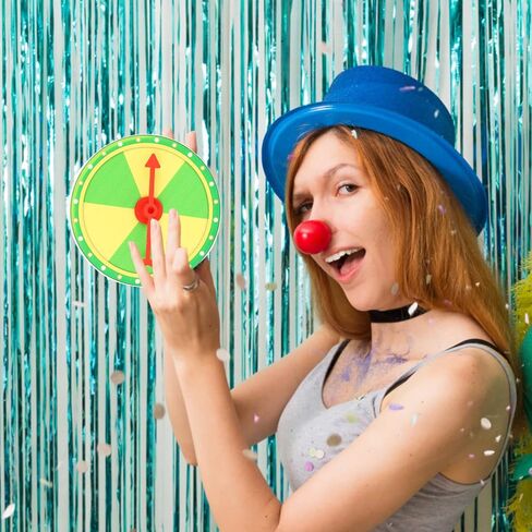 Toyvian Wheel Game Cart Wheels Turntable Prize Wheel DIY Blank Wall Prize Wheel Rotating Arrows Math for Carnival and Trade Show Win The Fortune Game Yellow Green Wheels Ticket in Saudi Arabia