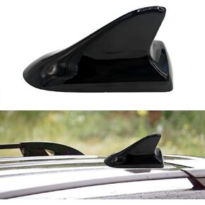 Car Shark Fin Universal Antenna, Shark Fin Antenna, Shark Fin Antenna Cover, Waterproof and Rust-Proof, Durable, Suitable for Most Cars, Trucks, SUVs, Etc (Black) in Saudi Arabia