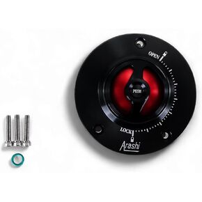 قبعات خزان الوقود المعدلة باستخدام الحاسب الآلي للدراجات النارية لـ KAWASAKI Z1000 Z1000SX Z800 Z750 ER6N E6RF ZZR1400 GTR1400 ZX6R ZX10R VERSYS 1000 ABS (أسود) in Kuwait