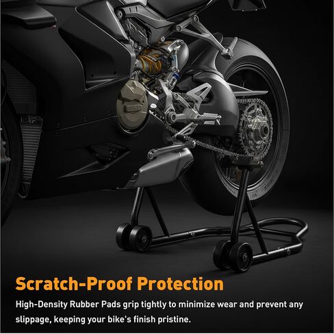 Motorcycle Stand Lift,850 lbs Capacity Motorcycle Stands Front and Rear Combo,Universal Wheel Lift Stand with U+L Adjustable Swingarm Spool for Most Honda,Yamaha,Ducati,Kawasaki,Suzuki,BMW in Saudi Arabia