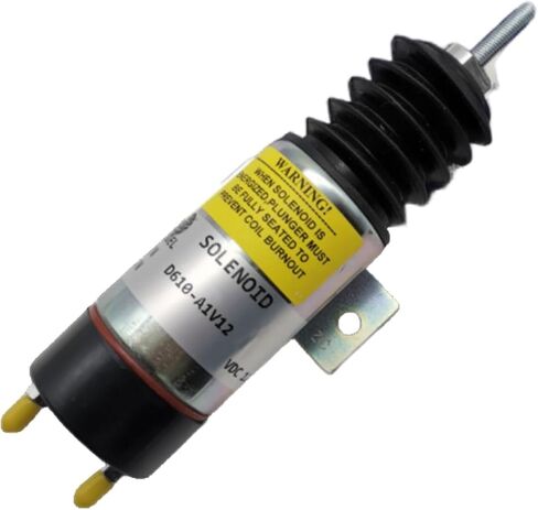 12V Shut Off Solenoid D610-A1V12 1502-12C2U1B1S1 For Kubota Engine WG-750 DF-750 DF-752 DF-972 D-905 D1105 Z482 New Aftermarket Parts in Saudi Arabia