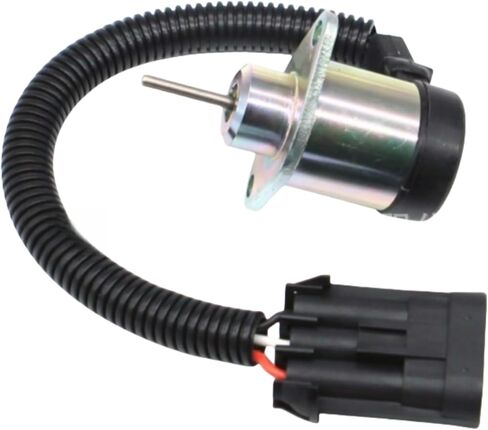 Fuel Shut Down Solenoid 1J710-60011 1J71060010 For Kubota Engine V2607 B2400D B1700D B2100D B751HSD B7510DN B7510D New Aftermarket Parts in Saudi Arabia