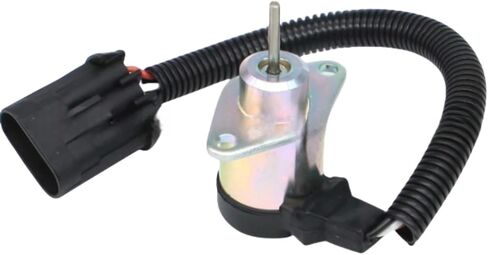 Fuel Shut Down Solenoid 1J710-60011 1J71060010 For Kubota Engine V2607 B2400D B1700D B2100D B751HSD B7510DN B7510D New Aftermarket Parts in Saudi Arabia
