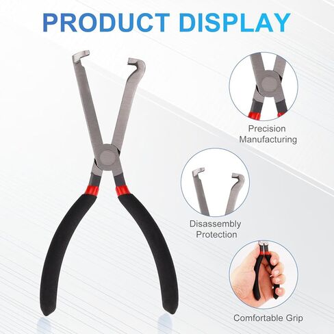 al Disconnect Pliers, Automotive al Connector Pliers Spark Plug Car Plug for Easily Disconnection The Locking-Push Tab Connector(Black) in Saudi Arabia
