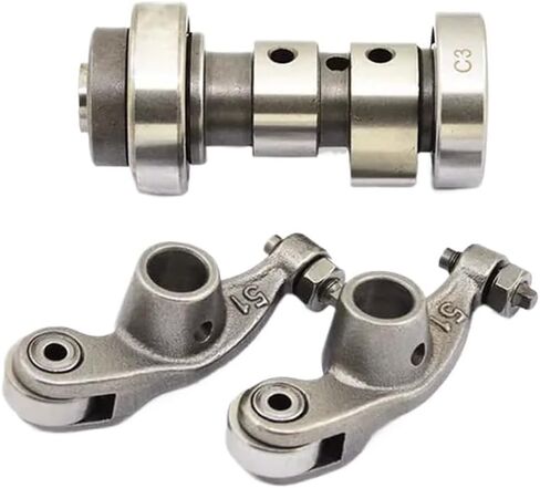 Performance Silent Rocker Arm Camshaft Compatible with Senda 125 R SM 4T E2(Y) 2004-2007 Increase Power by 30 Percent Compatible with Similar Models(Ivory) in Saudi Arabia