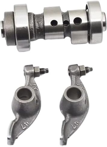 Performance Silent Rocker Arm Camshaft Compatible with Senda 125 R SM 4T E2(Y) 2004-2007 Increase Power by 30 Percent Compatible with Similar Models(Ivory) in Saudi Arabia