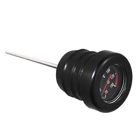 Motorcycle Oil Temperature Dipstick for Harley Softail Twin Cam 2000-2017 Fat Boy (Black) in Kuwait