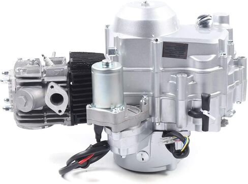 110cc 4-Stroke Engine Motor, Electric Start Single Cylinder Auto Motor Gearbox for 50cc, 70cc, 90cc, 110cc ATV GO Karts, 2-Valve Auto Transmission Air Cooled System-308-999003 in Saudi Arabia