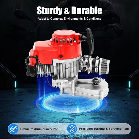 محرك محرك 110cc رباعي الأشواط، علبة تروس محرك أوتوماتيكي ذات أسطوانة واحدة لـ 50cc، 70cc، 90cc، 110cc ATV GO Karts، نظام تبريد الهواء بصمامين -308-999003 in Saudi Arabia