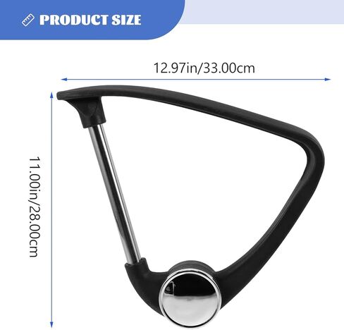 Veemoon 2pcs Office Chair Arm Rest Replacement Computer Chair Armrest Gaming Accessories in Saudi Arabia