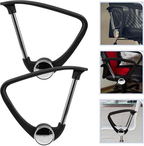 Veemoon 2pcs Office Chair Arm Rest Replacement Computer Chair Armrest Gaming Accessories in Saudi Arabia