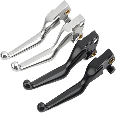 Fit for Harley Sportster Iron XL XR 883 1200 X V C XL883 XL883N 2004-2023 Handle Brake Clutch Lever 1 Set(Black 2004-2013) in Saudi Arabia