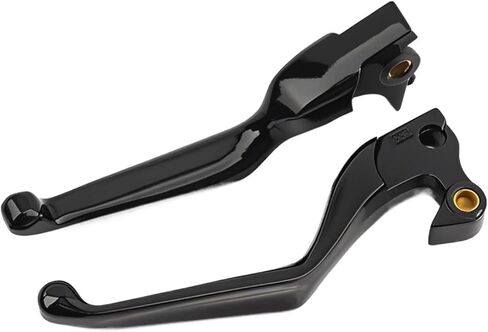 Fit for Harley Sportster Iron XL XR 883 1200 X V C XL883 XL883N 2004-2023 Handle Brake Clutch Lever 1 Set(Black 2004-2013) in Saudi Arabia