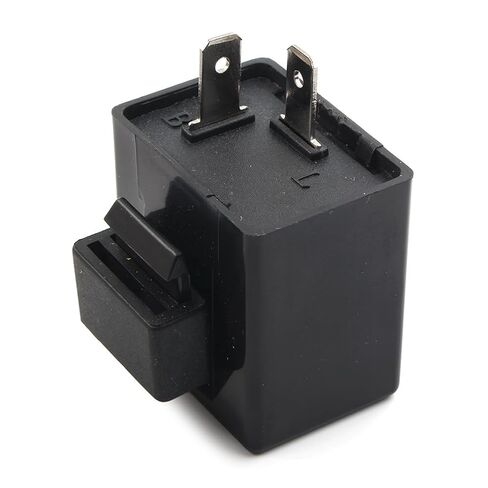 GZYF 2 Pin 12V 0.02A-12A Electronic LED Flasher Relay Fix for Honda Grom 125 2014-2018 2019 2020 Turn Signal Light Fast Hyper Flash Motorcycle Scooter in Saudi Arabia