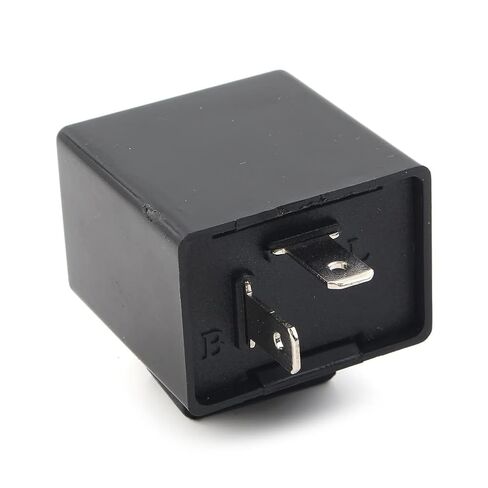 GZYF 2 Pin 12V 0.02A-12A Electronic LED Flasher Relay Fix for Honda Grom 125 2014-2018 2019 2020 Turn Signal Light Fast Hyper Flash Motorcycle Scooter in Saudi Arabia