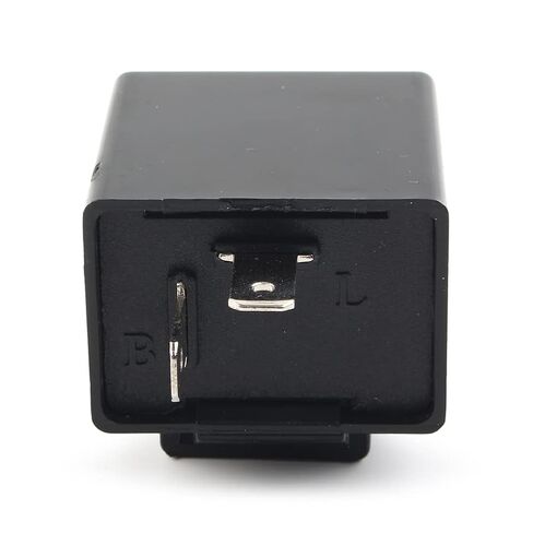 GZYF 2 Pin 12V 0.02A-12A Electronic LED Flasher Relay Fix for Honda Grom 125 2014-2018 2019 2020 Turn Signal Light Fast Hyper Flash Motorcycle Scooter in Saudi Arabia