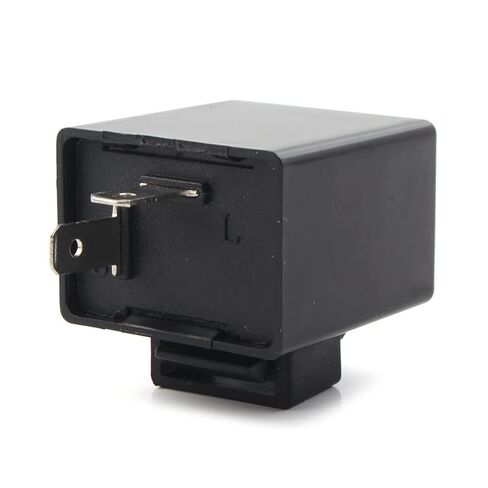 GZYF 2 Pin 12V 0.02A-12A Electronic LED Flasher Relay Fix for Honda Grom 125 2014-2018 2019 2020 Turn Signal Light Fast Hyper Flash Motorcycle Scooter in Saudi Arabia