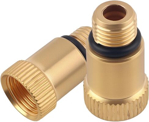 2PCS Compression Tester Adapter,M12x1.25 Spark Plug Tool Adapter with O-Ring Seal,Universal Compression Gauge Fitting Car Accessories for Truck Motorcycle Small Engine in Saudi Arabia