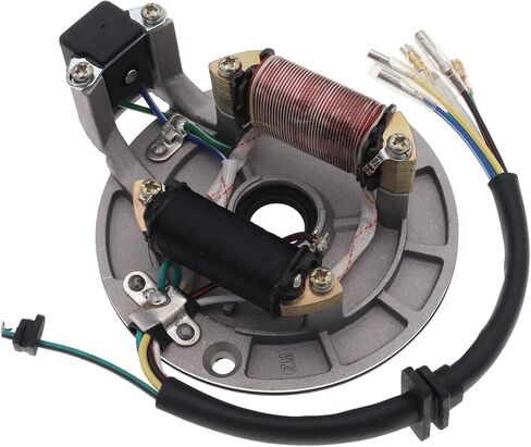 2 لفائف مغناطيسي الجزء الثابت الدوار لدراجة نارية 50cc 70cc 90cc 110cc 125cc in Saudi Arabia