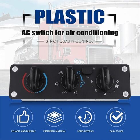 Air Con Switch 599008 Air Conditioner AC Switch Climate for HVAC Control Module for Freightliner for M2 100 106 112 Heavy Truck in Saudi Arabia