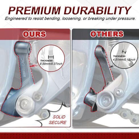 Xitomer Side Stand Bracket Compatible with Stark Varg MX & EX Motorcycle Kickstand 29mm Lower Mount Side Stand Foot Side Support Lowering Kit in Saudi Arabia