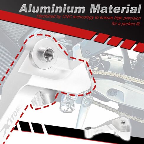 Xitomer Side Stand Bracket Compatible with Stark Varg MX & EX Motorcycle Kickstand 29mm Lower Mount Side Stand Foot Side Support Lowering Kit in Saudi Arabia