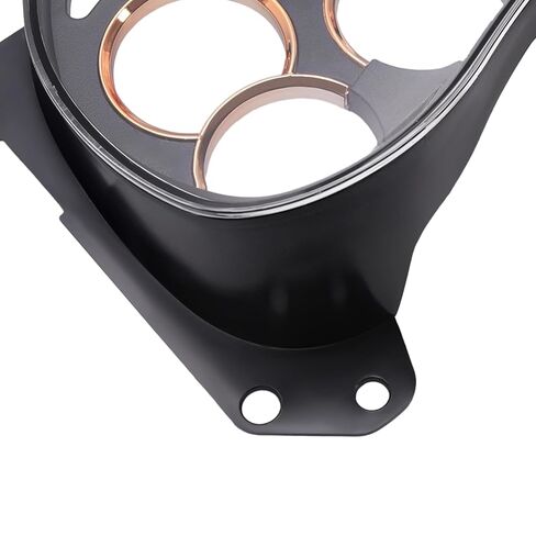 HECASA Instrument Cluster Lens Upgrade Kit Compatible with 2003-2007 Chevrolet Silverado GMC Sierra Yukon Avalanche Tahoe Suburban 1500 2500 HD 3500 Classic Gauge Meter Cluster Bezel Panel in Saudi Arabia