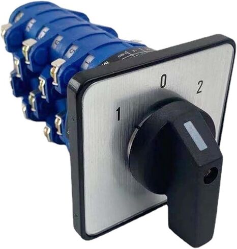Rotary Cam Switch 16A 690V 3 Position 1-8 Pole Control Dual Power Conversion Circuit Breaker Silver Contact LW39A-16 Series(5P) in Kuwait