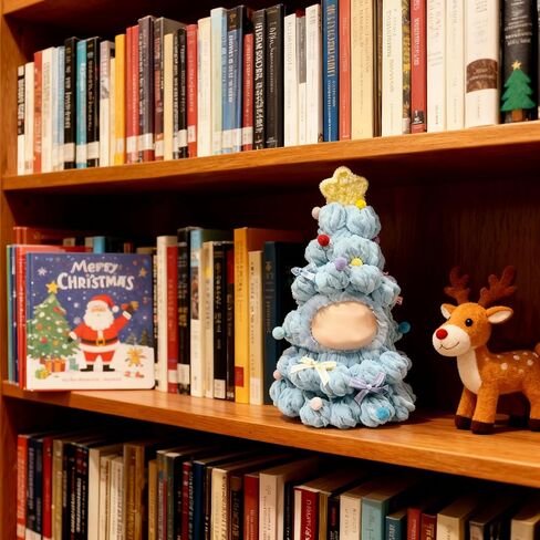 ملابس عيد الميلاد لدمية LABUBU مقاس 17 سم (بدون دمية)، ملابس شجرة عيد الميلاد قطعة واحدة مصنوعة يدويًا - كرات وأقواس، ملحقات عيد الميلاد لـ LABUBU، ملفوفة بشكل مثالي (أخضر) in Kuwait