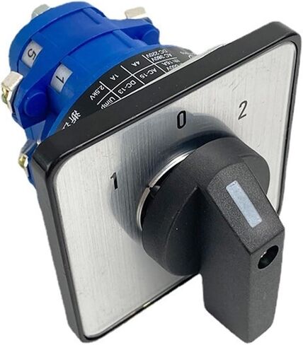 Rotary Cam Switch 16A 690V 3 Position 1-8 Pole Control Dual Power Conversion Circuit Breaker Silver Contact LW39A-16 Series(5P) in Kuwait