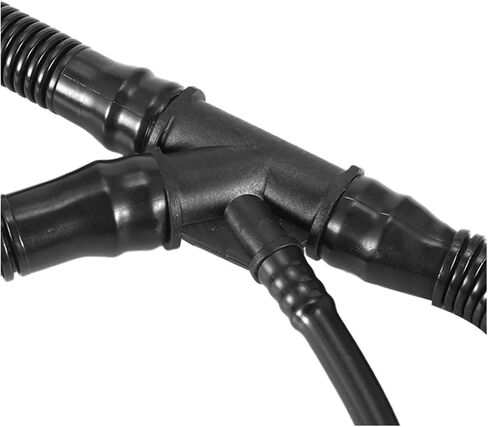 2X Car Engine Crankcase Breather Hose Pipes Compatible with Peugeot 206 207 307 308 408 Compatible with Citroen 1.6 16V 1192W0 9675884280 in Saudi Arabia