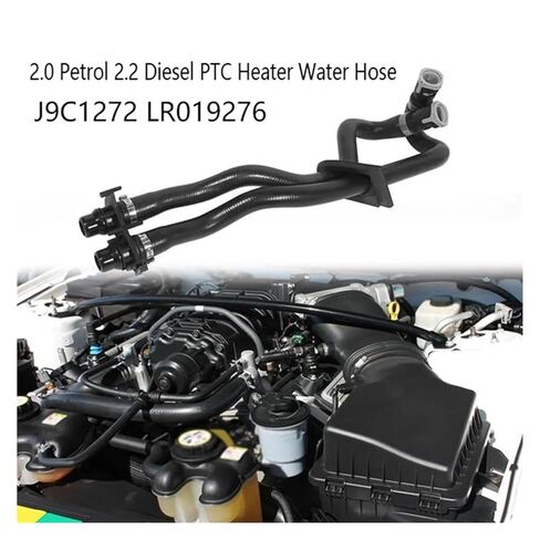 2.0 بنزين 2.2 متوافق مع خرطوم مياه سخان PTC للديزل متوافق مع Land Rover Jaguar Discovery LR2 RR Evoque Sport E-Pace J9C1272 LR019276-L48A in Saudi Arabia