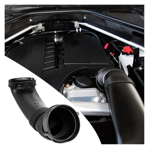 أنبوب دخول الهواء النظيف خرطوم القناة متوافق مع BMW X5 11-13 X6 08-14 XDrive35I 3.0L Turbo 13717624210 13717624208 in Kuwait