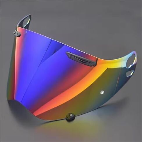 Motorcycle Helmet Visor for Arai Tour-CROSS3 TX3 XD4, Scratch-Resistant Protective Motorcycle Face Shield, Anti-Fog Replacement Face Shield Lens Accessories,B Gradient Blue in Saudi Arabia