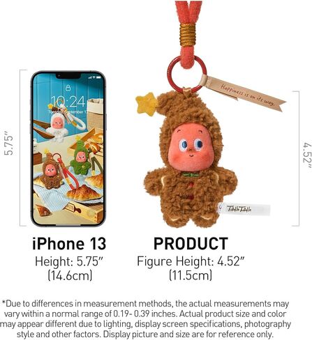 Twinkle Twinkle Savor the Monment Series-Fresh-Baked Mini Cookies Plush Pendant Blind Box, Gift for Holidays, Boys and Girls-Single box in Saudi Arabia