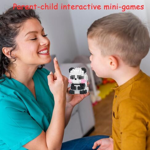 Easter Building Blocks Compatible for Lego Easter Rabbit Micro Blocks Stacking New Toys Holiday Present Box New Year Gifts for Kids Ages 6+ Boys and Girls（Rabbit） in Kuwait