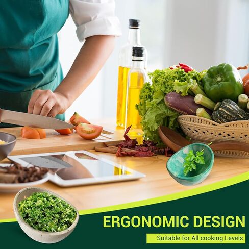 وعاء تقشير الأعشاب الفخارية، وعاء تقشير الأعشاب الخزفية، كوب تقشير عشبي فعال للسلطات والطهي، مصنوع يدويًا بأحجام مختلفة للفتحات لفصل الأوراق والسيقان (سماوي) in Kuwait