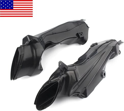 Black ABS Ram Air Tubes Duct Intake Fit for Suzuki 06 07 GSX-R600 GSXR750 2006-2007 k6 Ram Air Intake Tube Duct Cover in Saudi Arabia