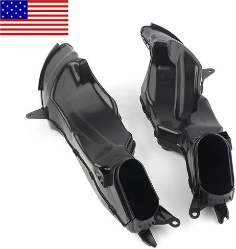 Black ABS Ram Air Tubes Duct Intake Fit for Suzuki 06 07 GSX-R600 GSXR750 2006-2007 k6 Ram Air Intake Tube Duct Cover in Saudi Arabia