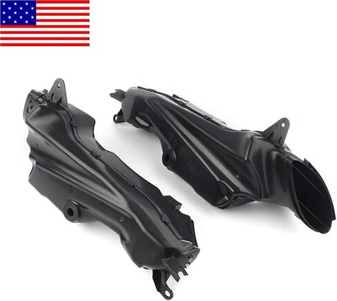 Black ABS Ram Air Tubes Duct Intake Fit for Suzuki 06 07 GSX-R600 GSXR750 2006-2007 k6 Ram Air Intake Tube Duct Cover in Saudi Arabia